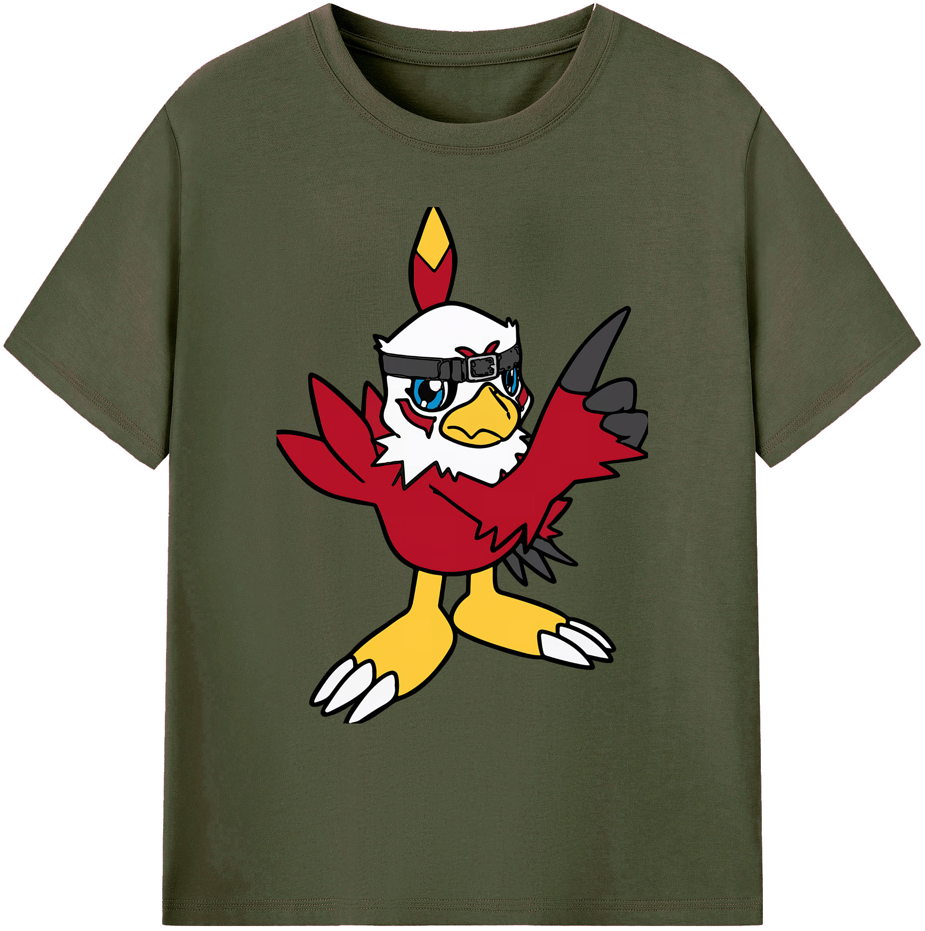 （画像用） Digimon デジタルモンスター/デジモン 綿100％ メンズ半袖Tシャツ｜肌触りやわらか＆通気性